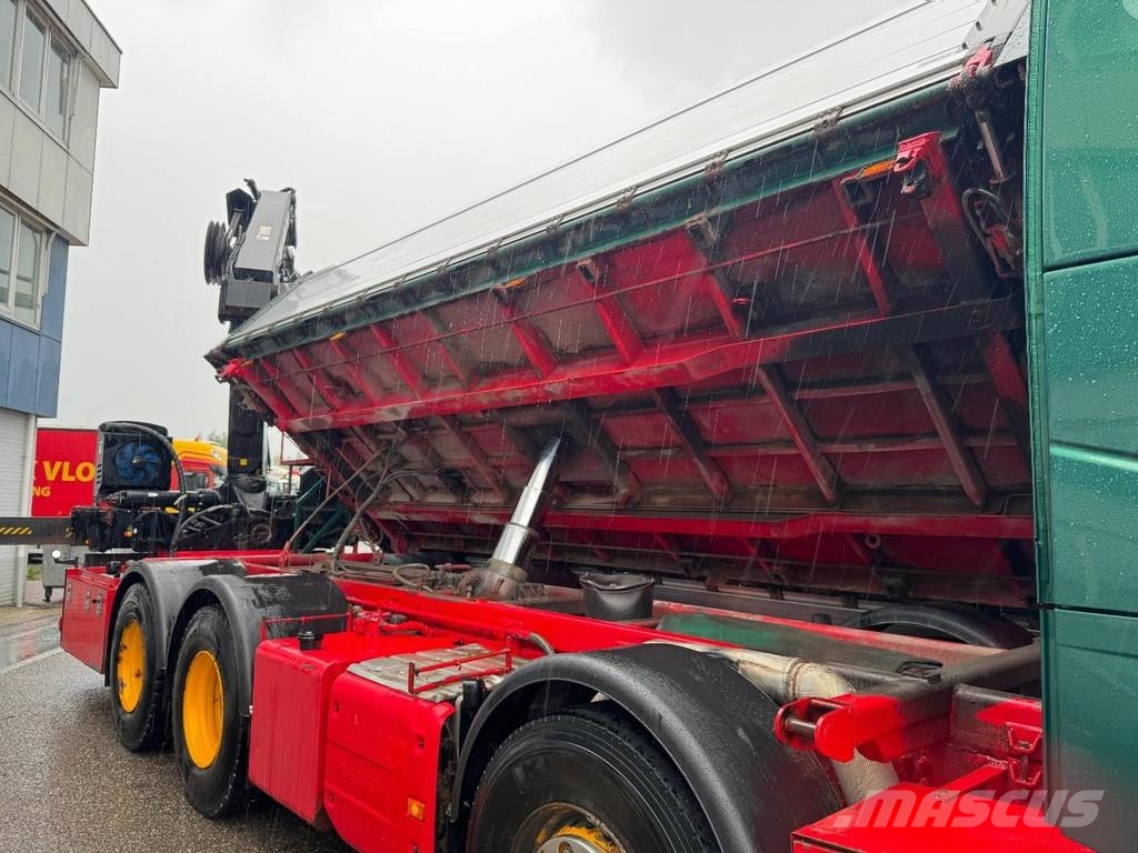 Volvo FH 540 8X4 EURO 6 + HIAB X-HIPRO 302 E-6 REMOTE + Kipper