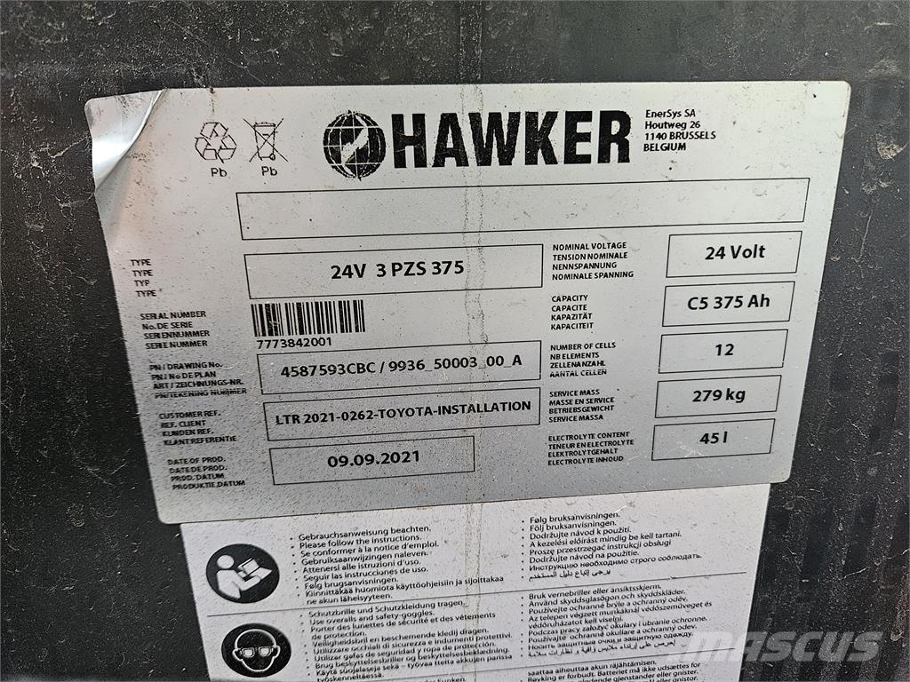 Toyota SPE140 Stand-in stackers