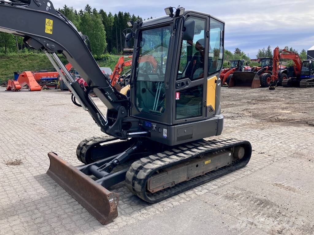 Volvo ECR50F Mini ekskavatörler, 7 tona dek