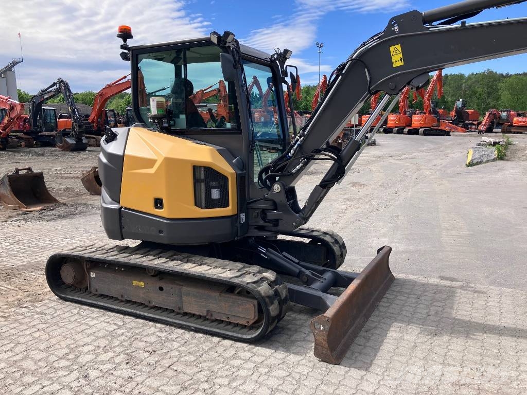 Volvo ECR50F Mini ekskavatörler, 7 tona dek