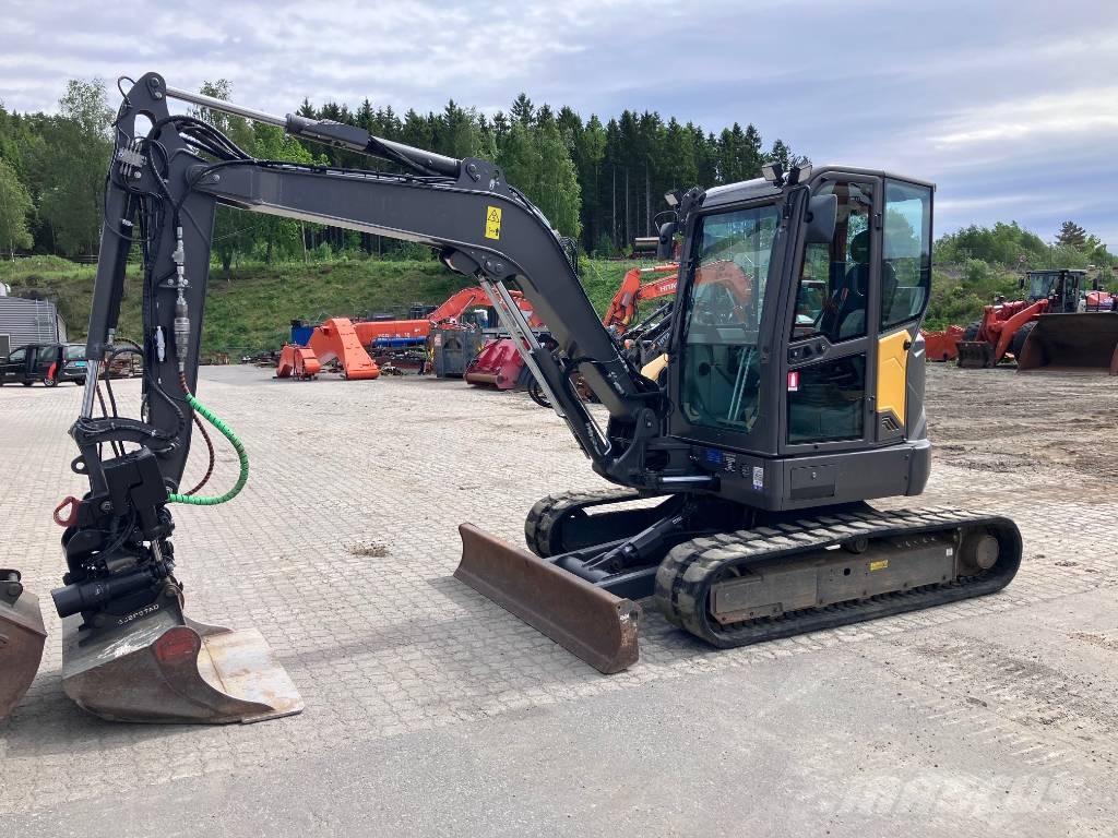 Volvo ECR50F Mini ekskavatörler, 7 tona dek