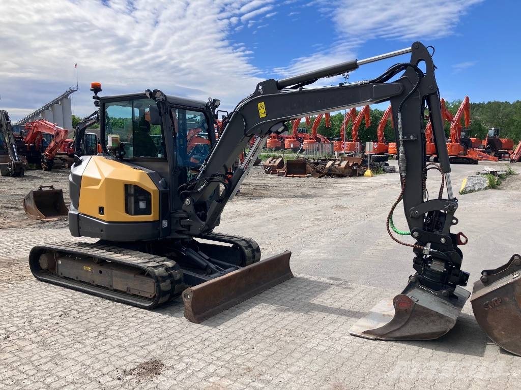 Volvo ECR50F Mini ekskavatörler, 7 tona dek