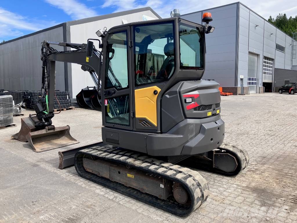 Volvo ECR50F Mini ekskavatörler, 7 tona dek
