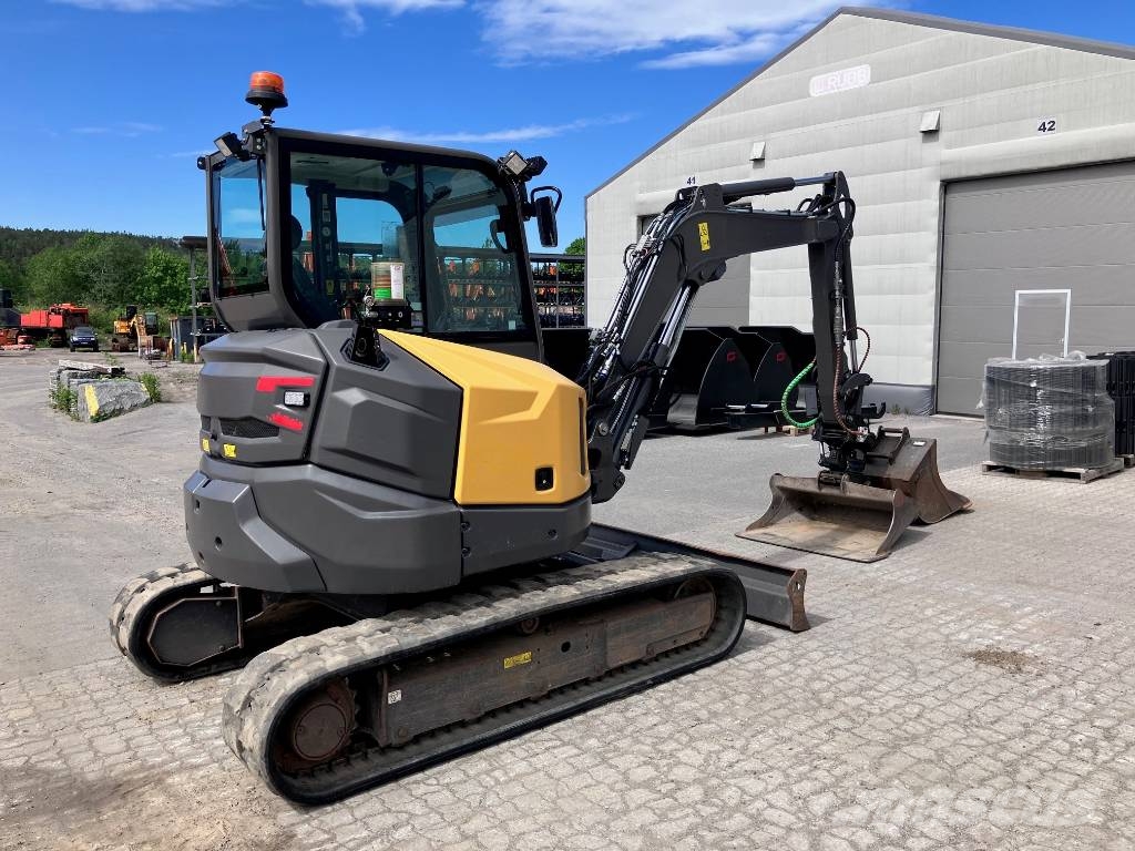 Volvo ECR50F Mini ekskavatörler, 7 tona dek