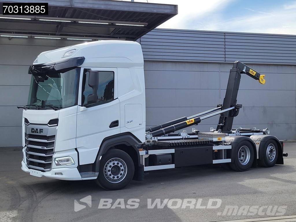 DAF XF 480 6X2 NEW HYVA 26-60S Lift+Steering axle Stan Camiones polibrazo