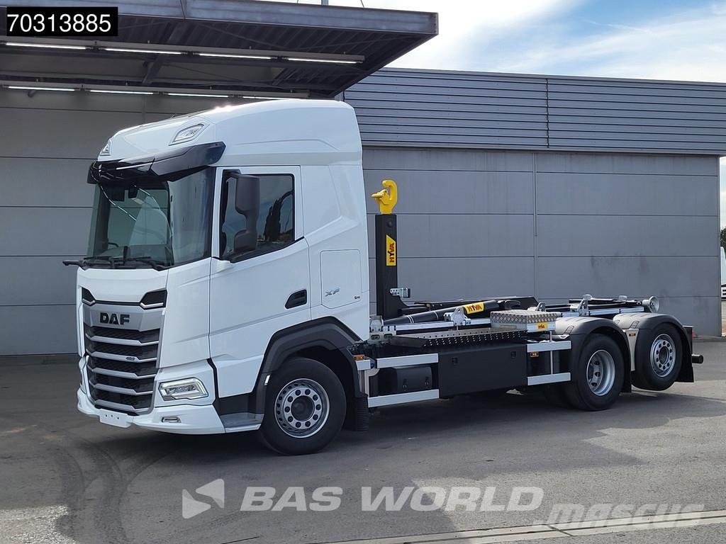 DAF XF 480 6X2 NEW HYVA 26-60S Lift+Steering axle Stan Camiones polibrazo