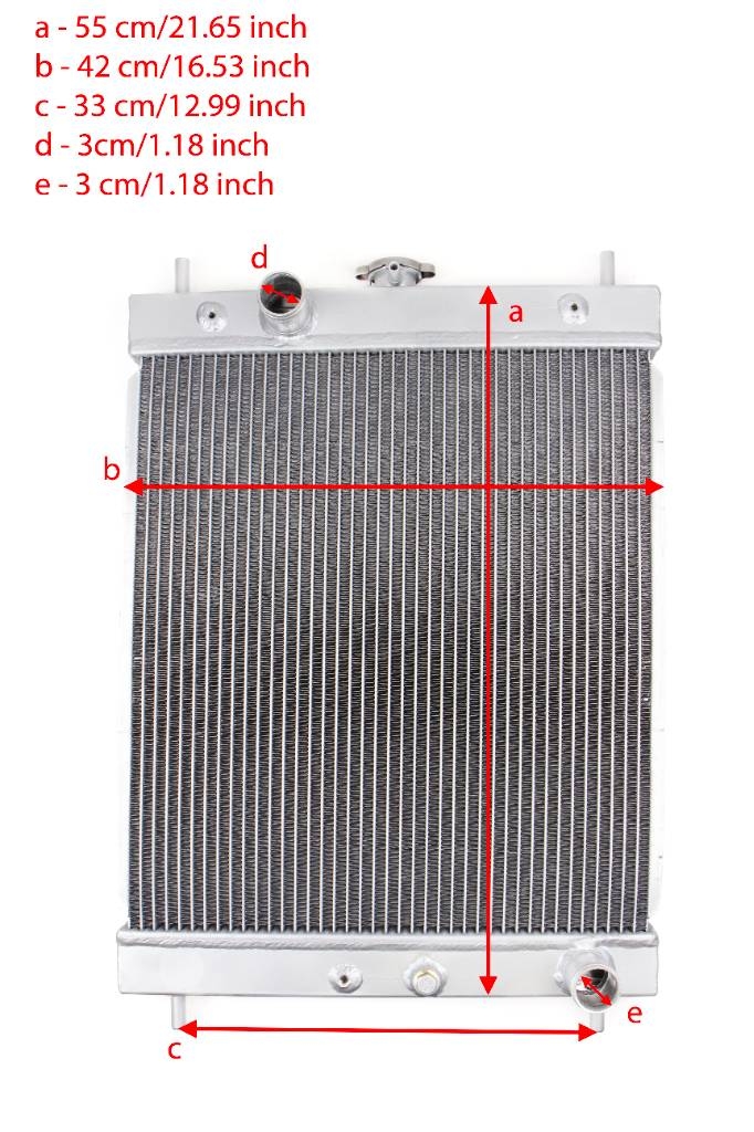 John Deere Water Radiator 4616078 Radiateurs