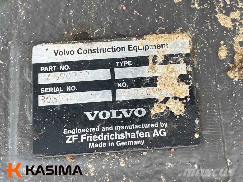 Volvo EW 230 C front axle Sillad