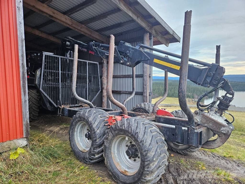 Palms Huggarvagn 14 D Med 840 Kran Overige aanhangers