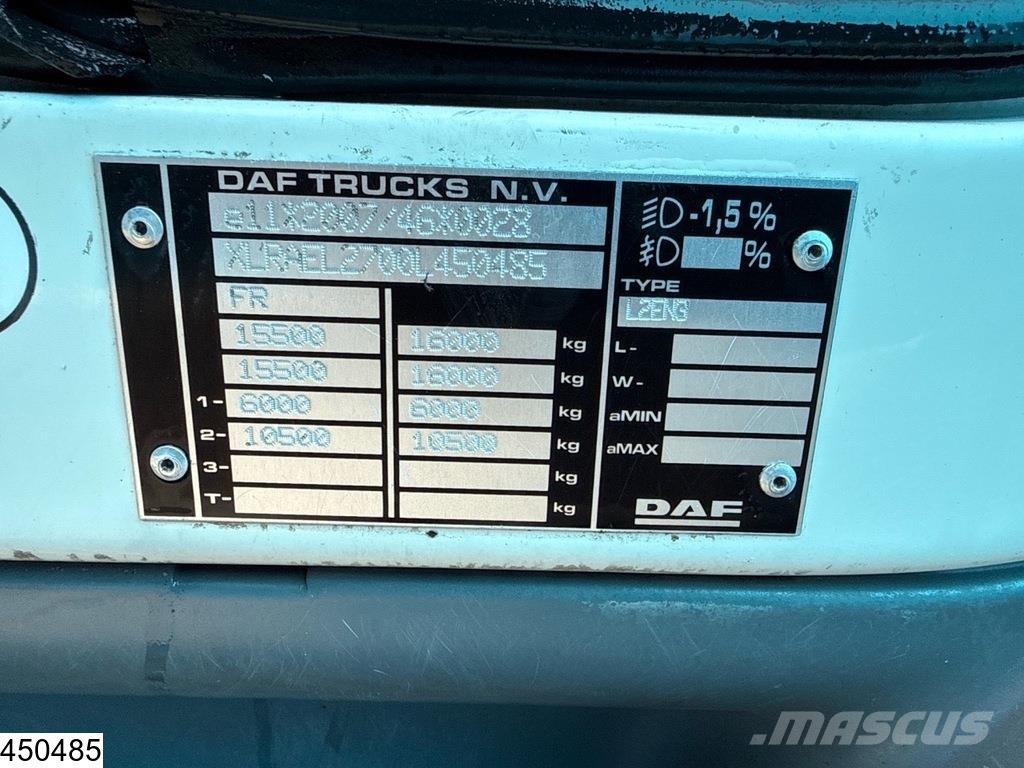 DAF LF 210 EURO 6, Dhollandia, ACC Furgons