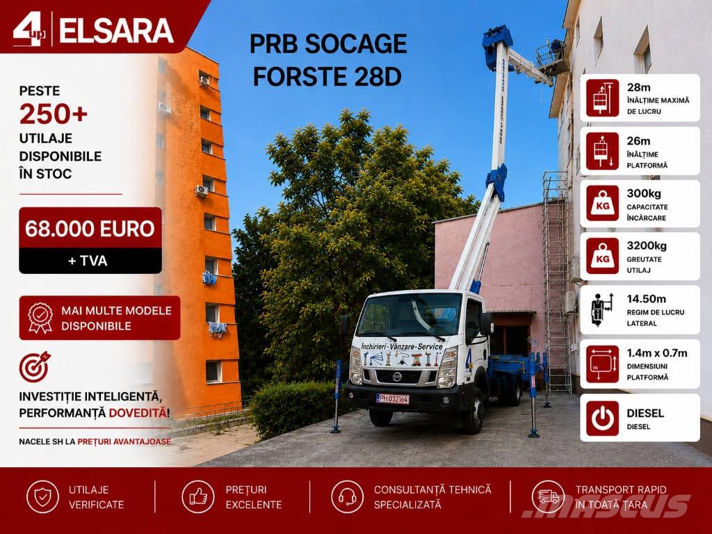 Socage ForSte 28D Extreme رافعات الإنشاءات