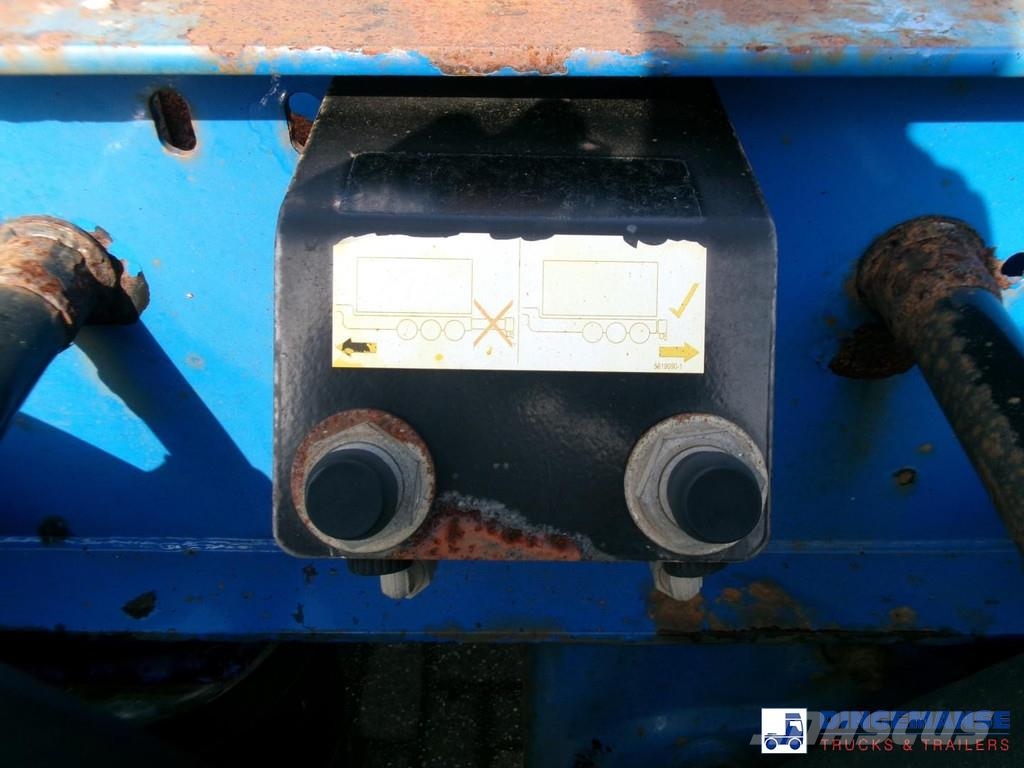 Krone 3-axle container trailer 20-30-40-45 ft SDC27 Containerchassis