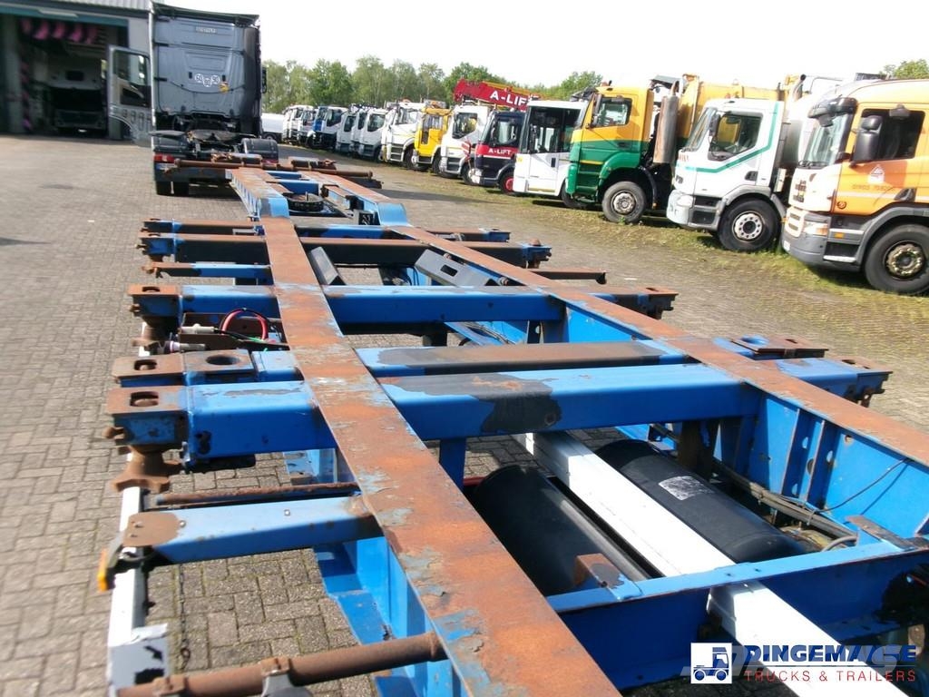 Krone 3-axle container trailer 20-30-40-45 ft SDC27 Containerchassis
