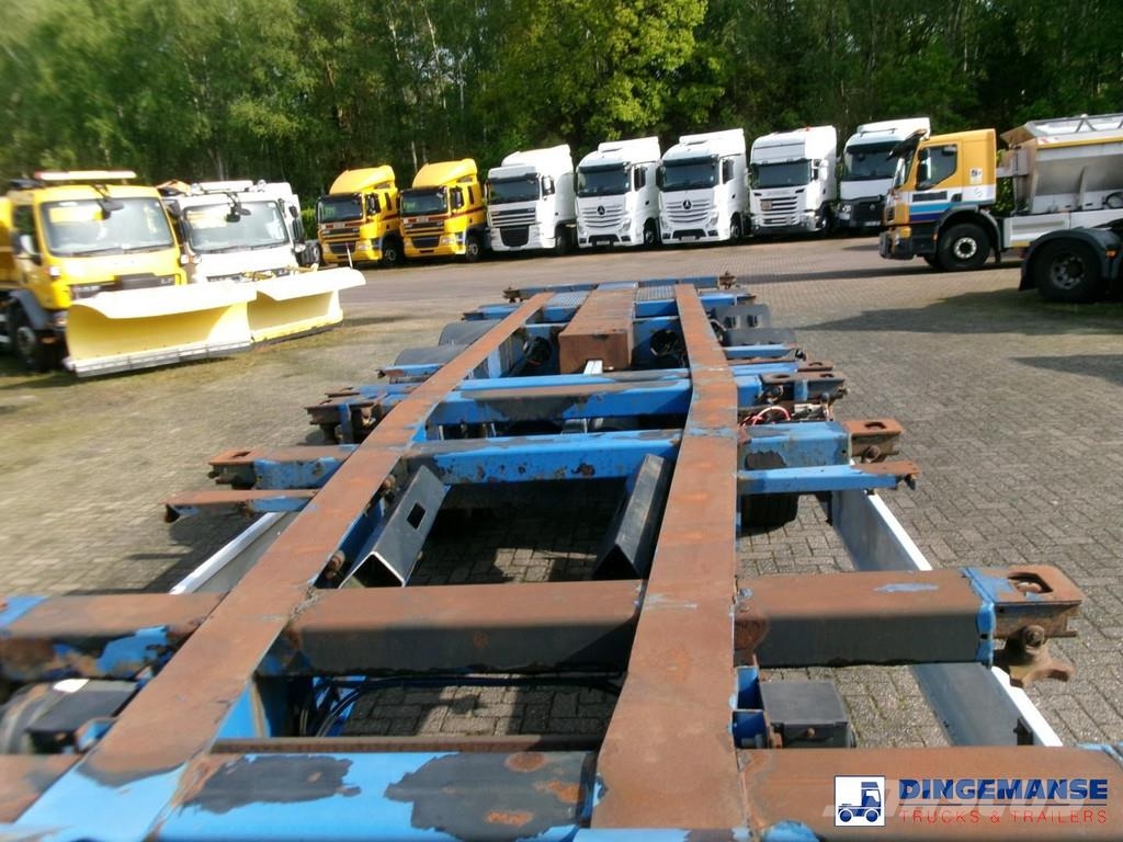 Krone 3-axle container trailer 20-30-40-45 ft SDC27 Containerchassis