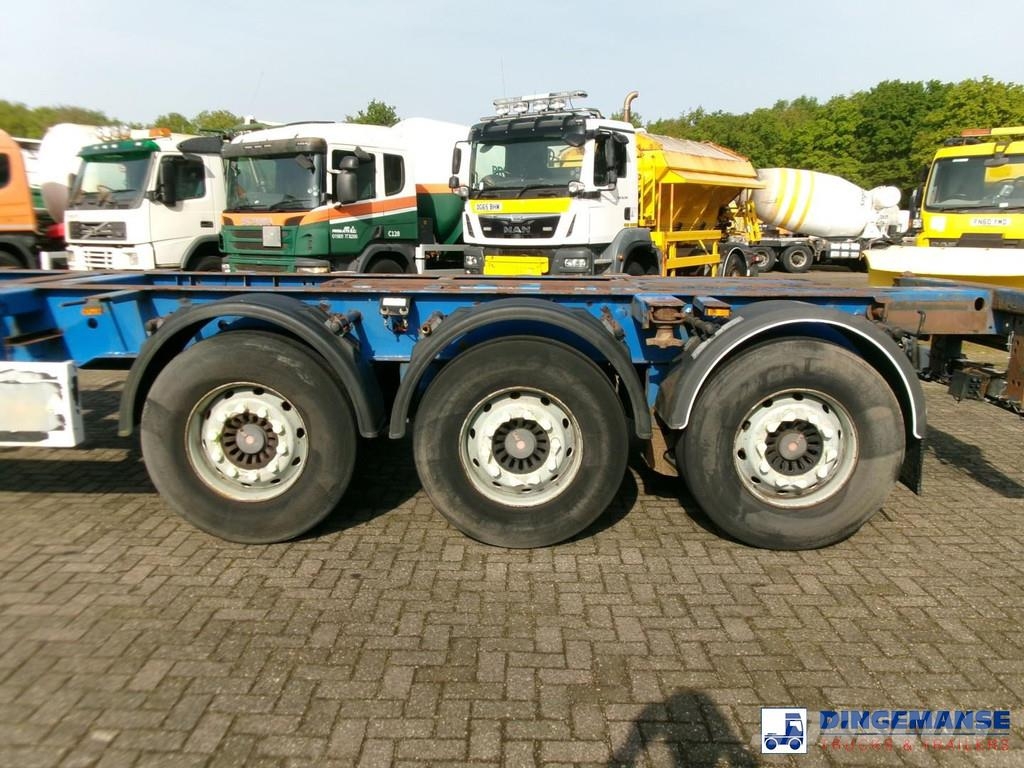 Krone 3-axle container trailer 20-30-40-45 ft SDC27 Containerchassis