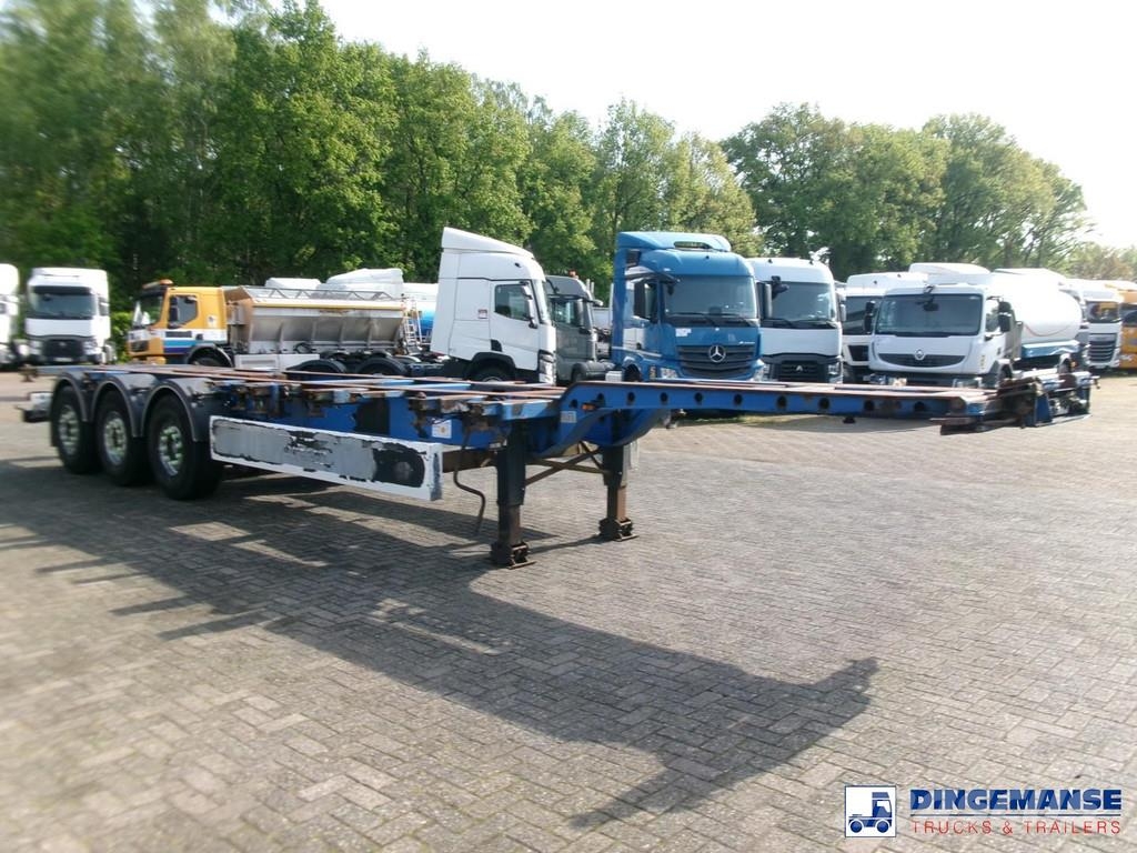 Krone 3-axle container trailer 20-30-40-45 ft SDC27 Containerchassis