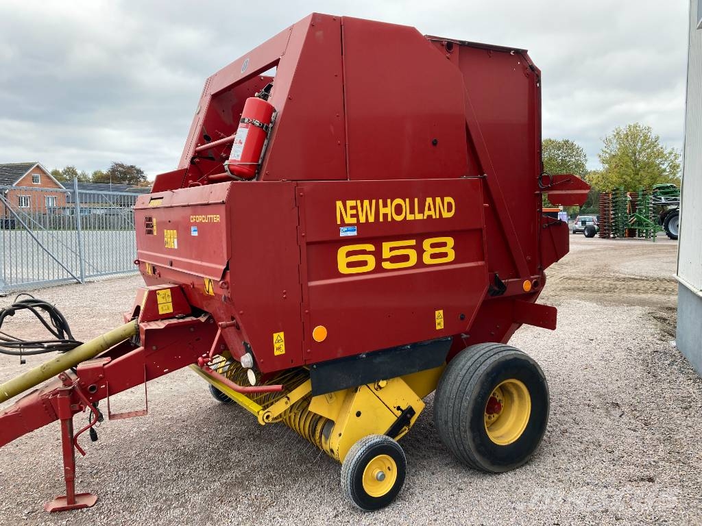 New Holland 658 rundbalspress Rulo balya makinalari