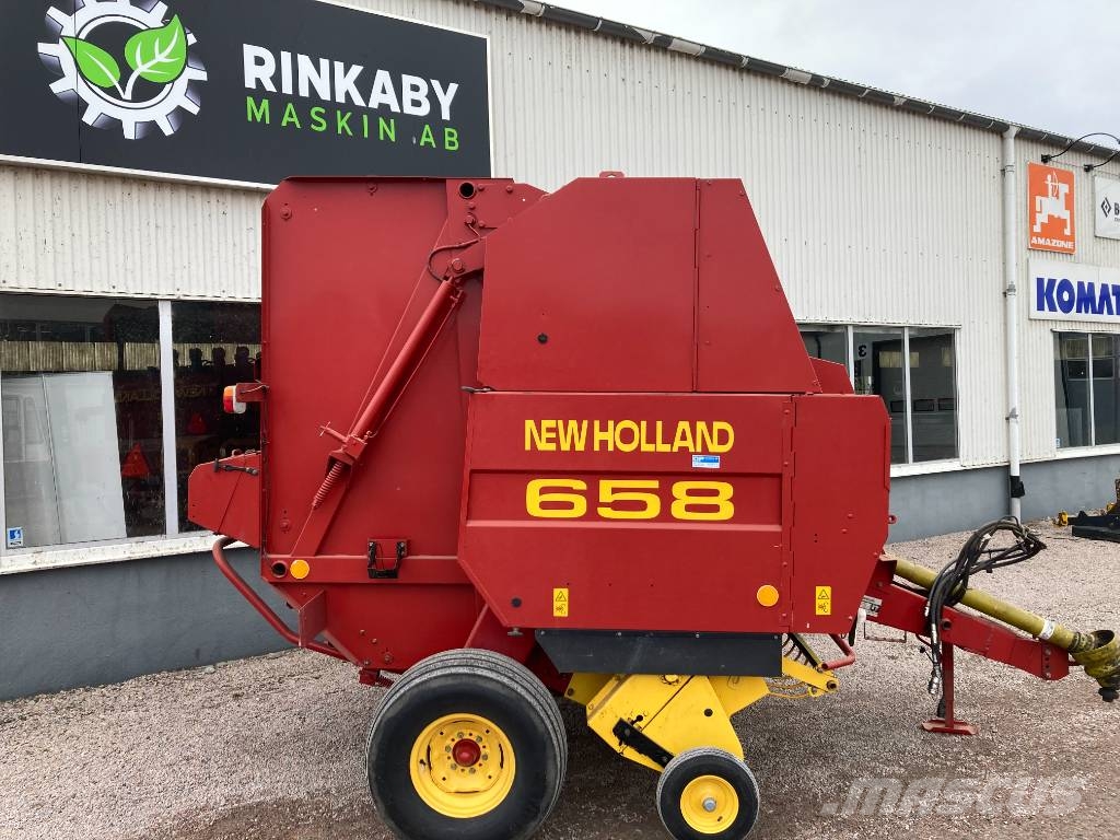 New Holland 658 rundbalspress Rulo balya makinalari