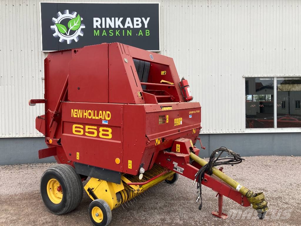 New Holland 658 rundbalspress Rulo balya makinalari