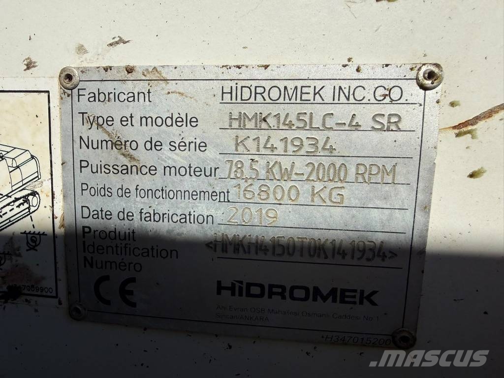 Hidromek HMK 145 LC-4 SR Rupsgraafmachines