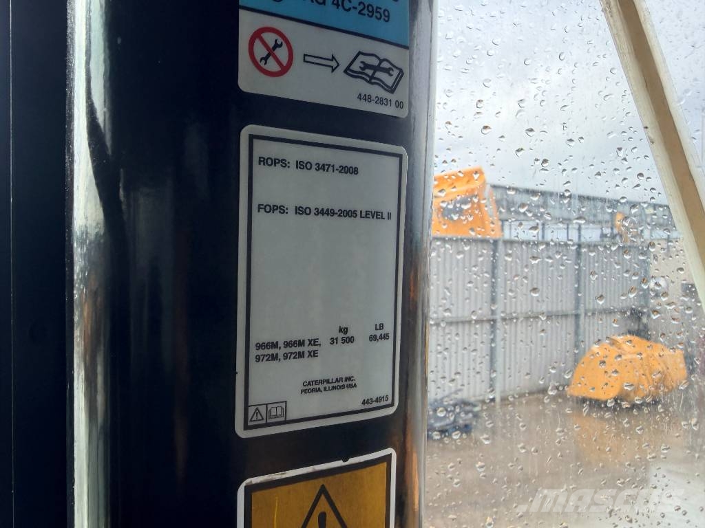 CAT 966M Wielladers