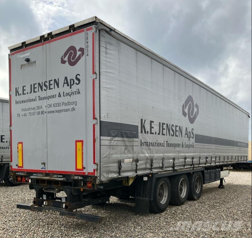 Krone Trailer Curtainsider Sliding Roof Straight Curtainsiderauflieger