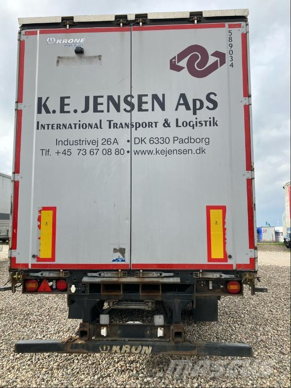 Krone Trailer Curtainsider Sliding Roof Straight Curtainsiderauflieger