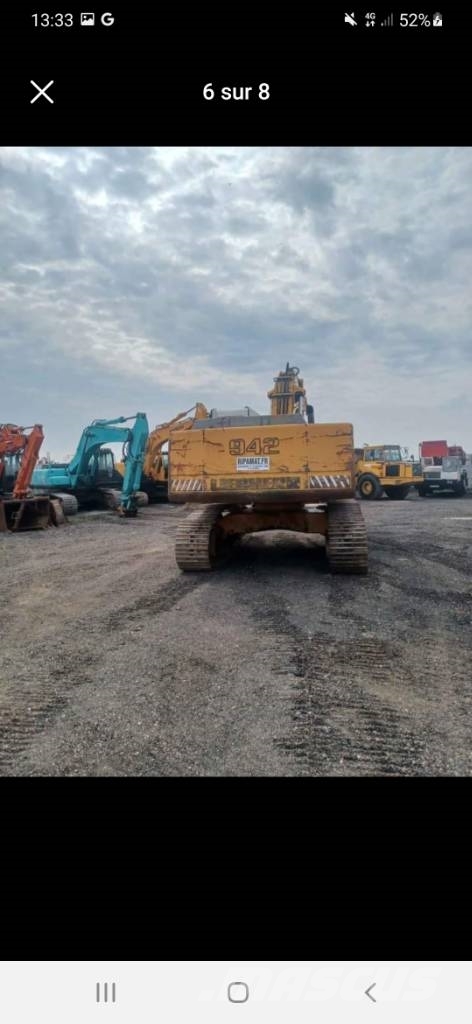 Liebherr R 942 Bageri guseničari