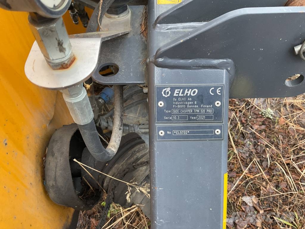Elho SideChopper TPM 520 Pro جزازات وأغطية المراعي