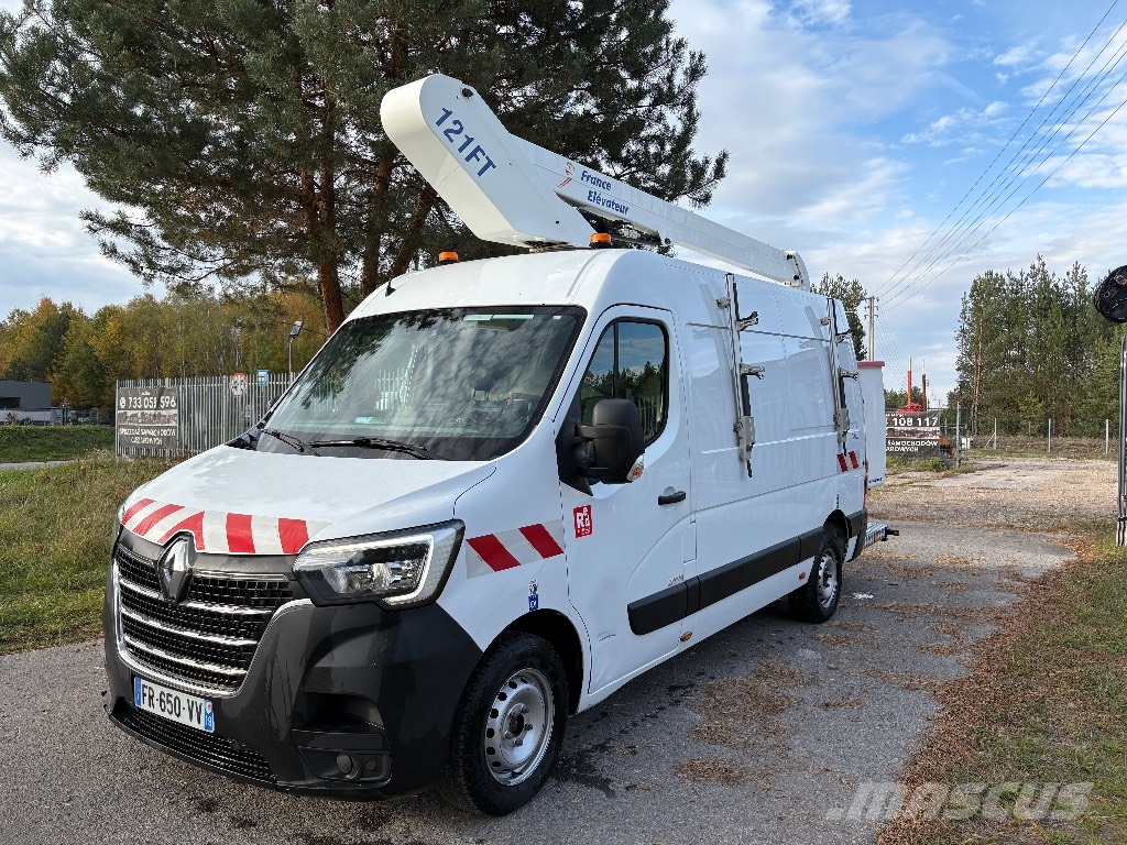 Renault Master 2.3 DCI elevateur 121FT المنصات الهوائية المثبتة على شاحنة