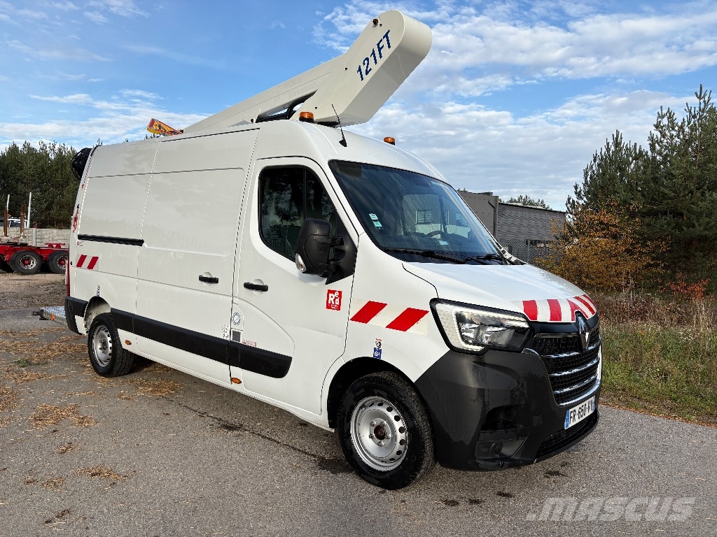 Renault Master 2.3 DCI elevateur 121FT المنصات الهوائية المثبتة على شاحنة