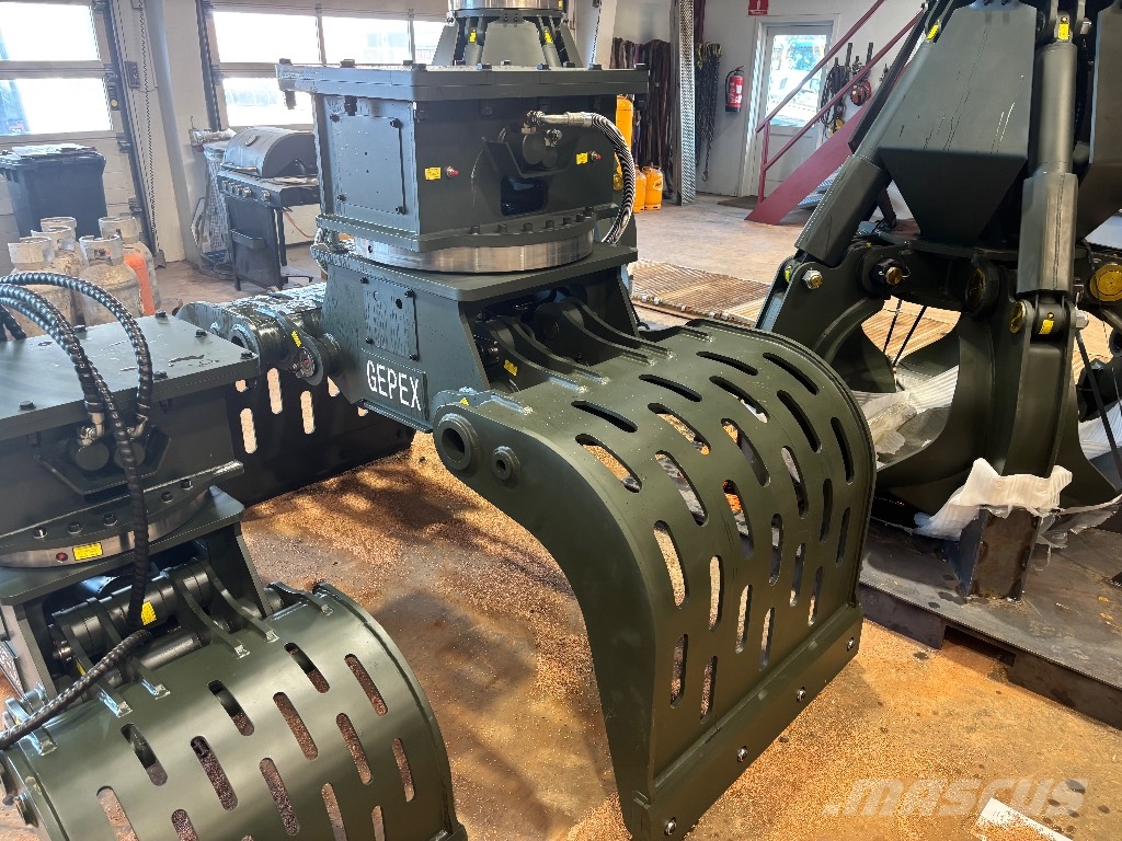 Gepex sortergrabbe 8-35 tons maskine Grabulje