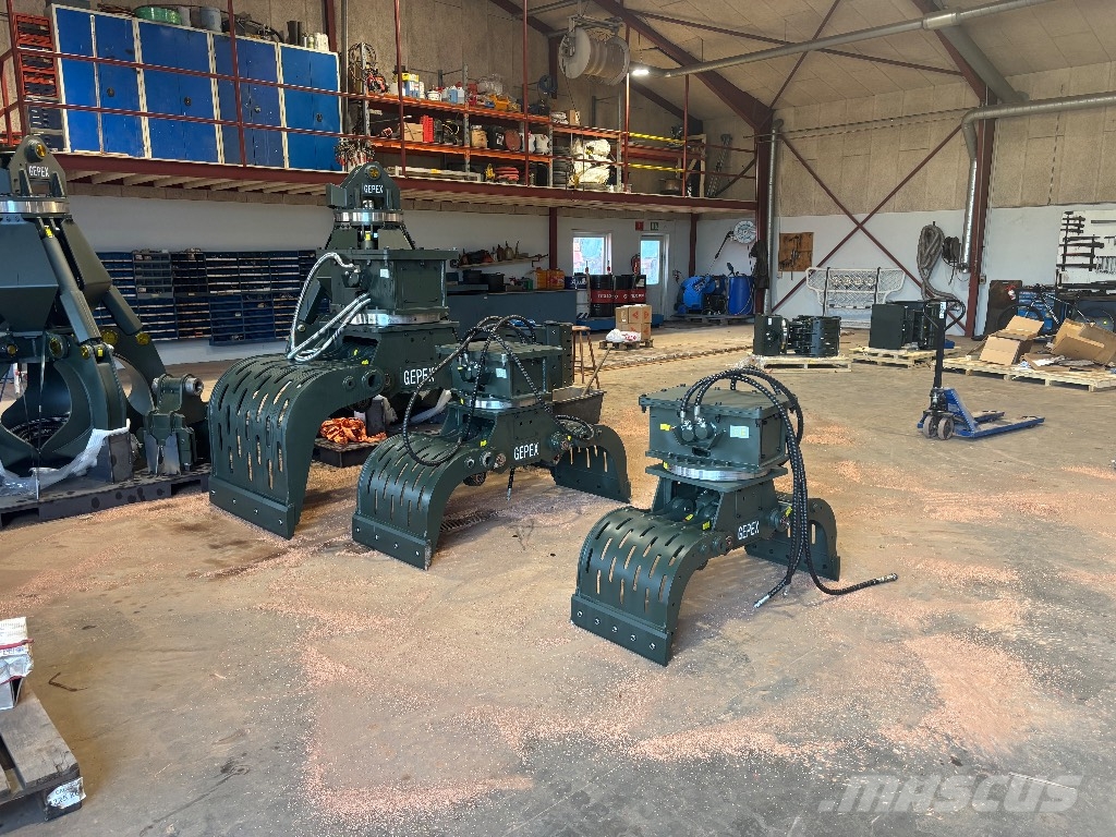 Gepex sortergrabbe 8-35 tons maskine Grabulje