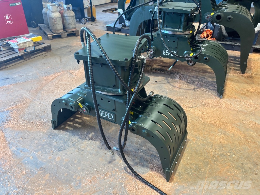 Gepex sortergrabbe 8-35 tons maskine Grabulje