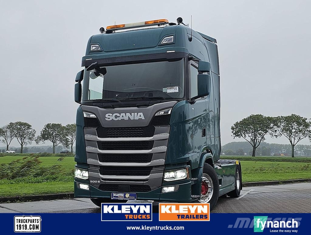 Scania S500 ALCOA'S RETARDER LEATHER NIGHT AIRCO GERMAN T Sattelzugmaschinen