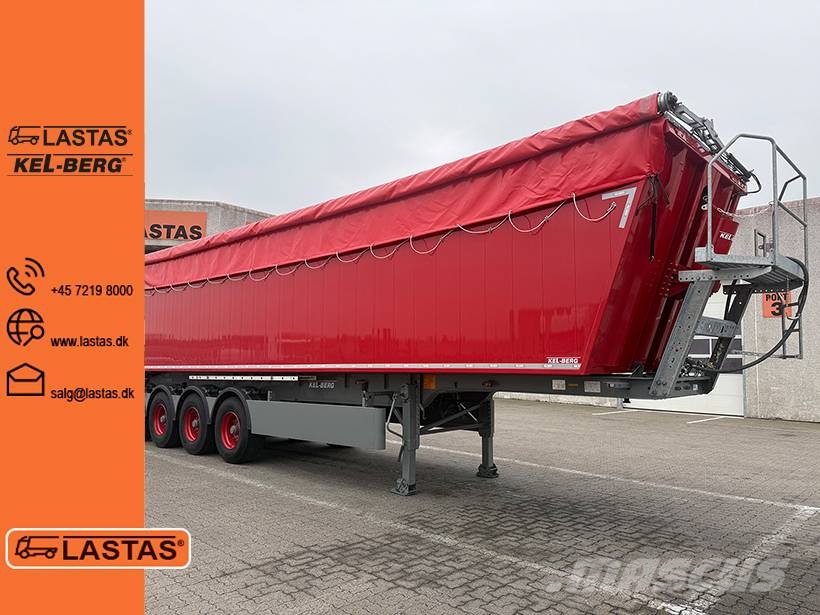 Kel-Berg Tipper / Alukastenmulde Kipper 59,5 m3 Tipper semi-trailers