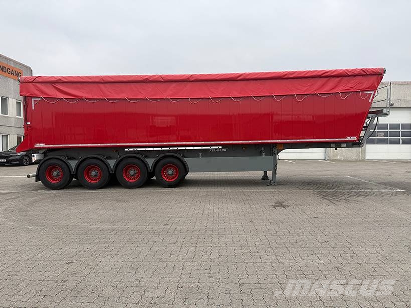 Kel-Berg Tipper / Alukastenmulde Kipper 59,5 m3 Tipper semi-trailers