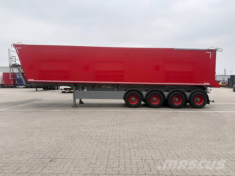 Kel-Berg Tipper / Alukastenmulde Kipper 59,5 m3 Tipper semi-trailers