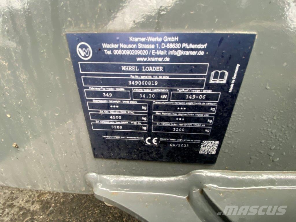 Kramer 5050 Radlader Allradlenkung wie 5040 5055 5065 Kolesni nakladalci