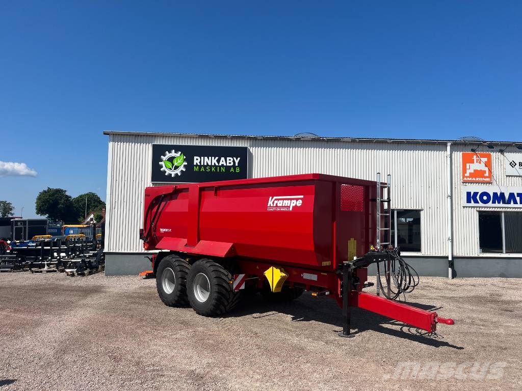 Krampe Big Body 540 Carrier Tipper trailers