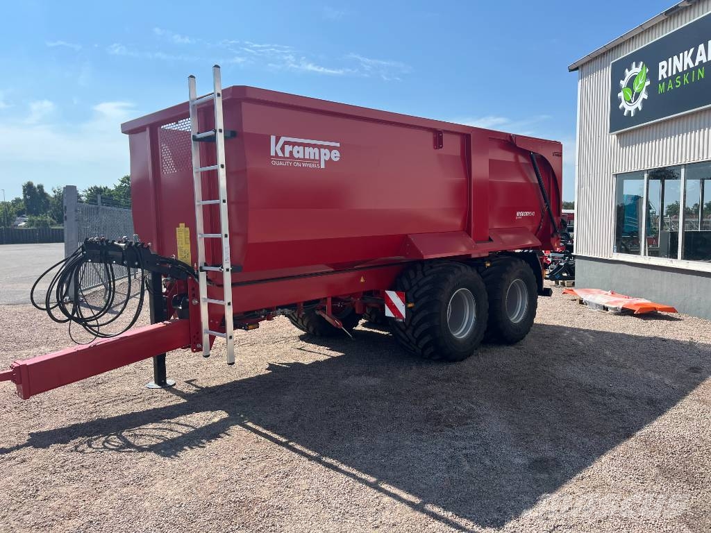 Krampe Big Body 540 Carrier Tipper trailers