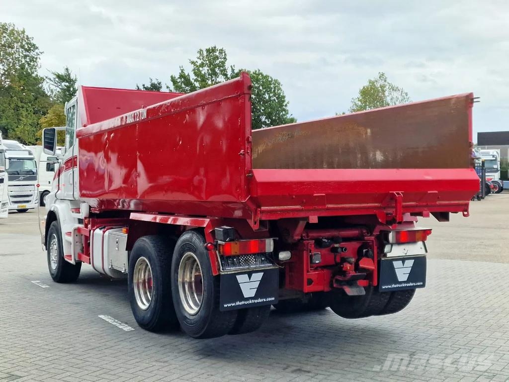 Scania T124-470 6x2 - Tipper - Manual gearbox - Full stee 덤프 트럭