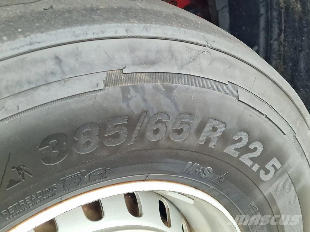 Scania T124-470 6x2 - Tipper - Manual gearbox - Full stee 덤프 트럭