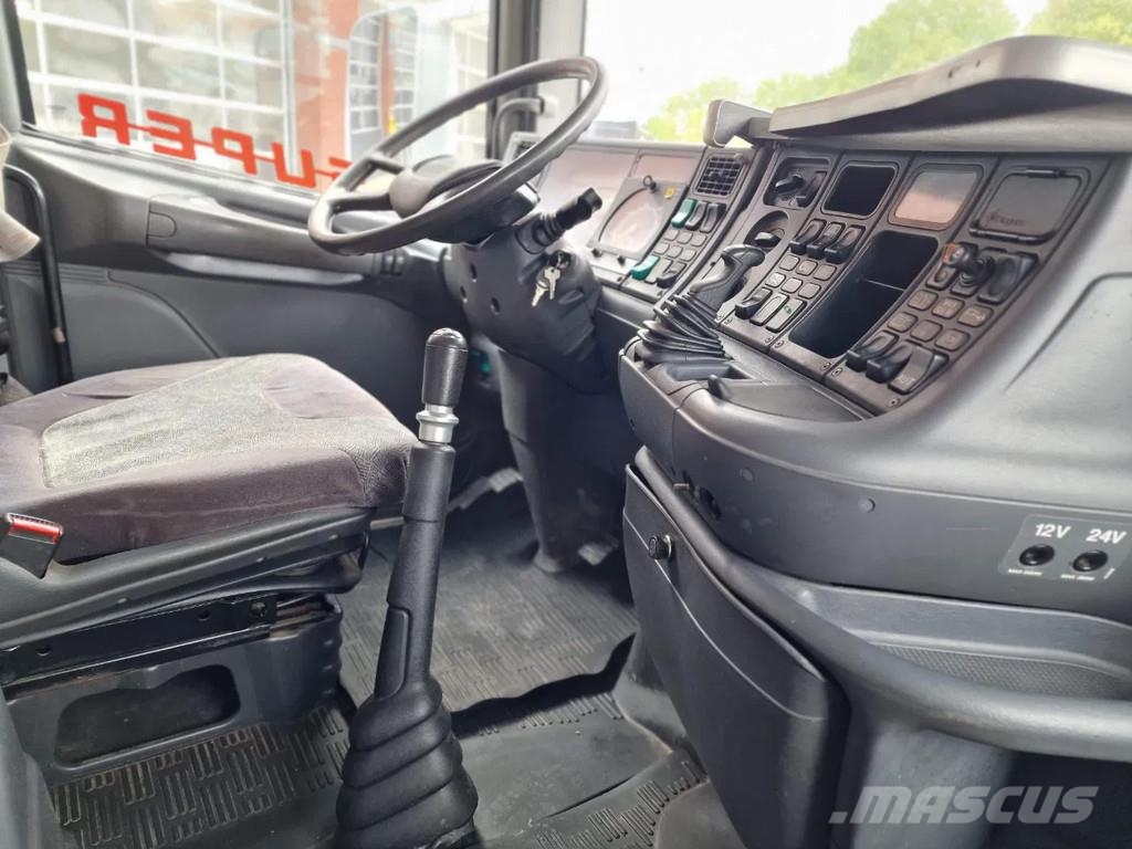 Scania T124-470 6x2 - Tipper - Manual gearbox - Full stee 덤프 트럭