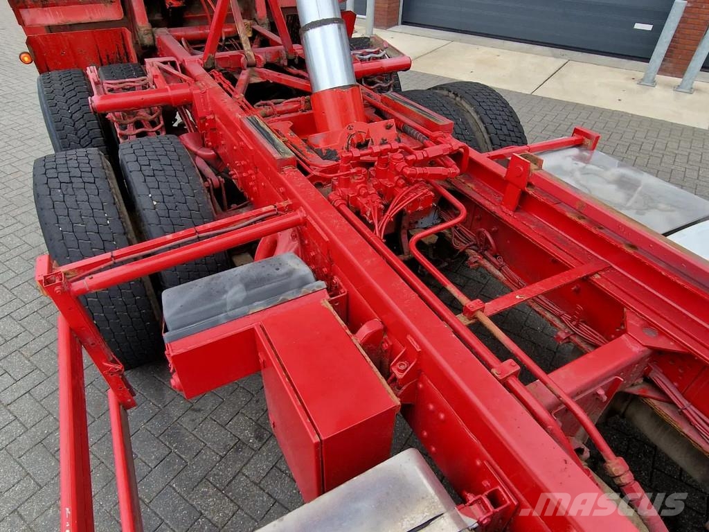 Scania T124-470 6x2 - Tipper - Manual gearbox - Full stee 덤프 트럭