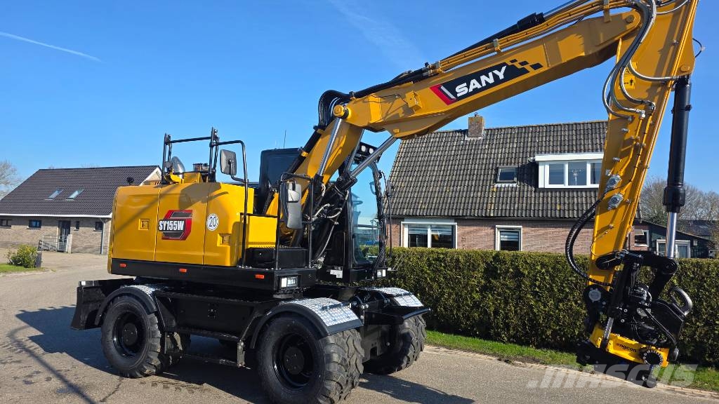 Sany SY 155 W gen 2 Excavadoras de ruedas