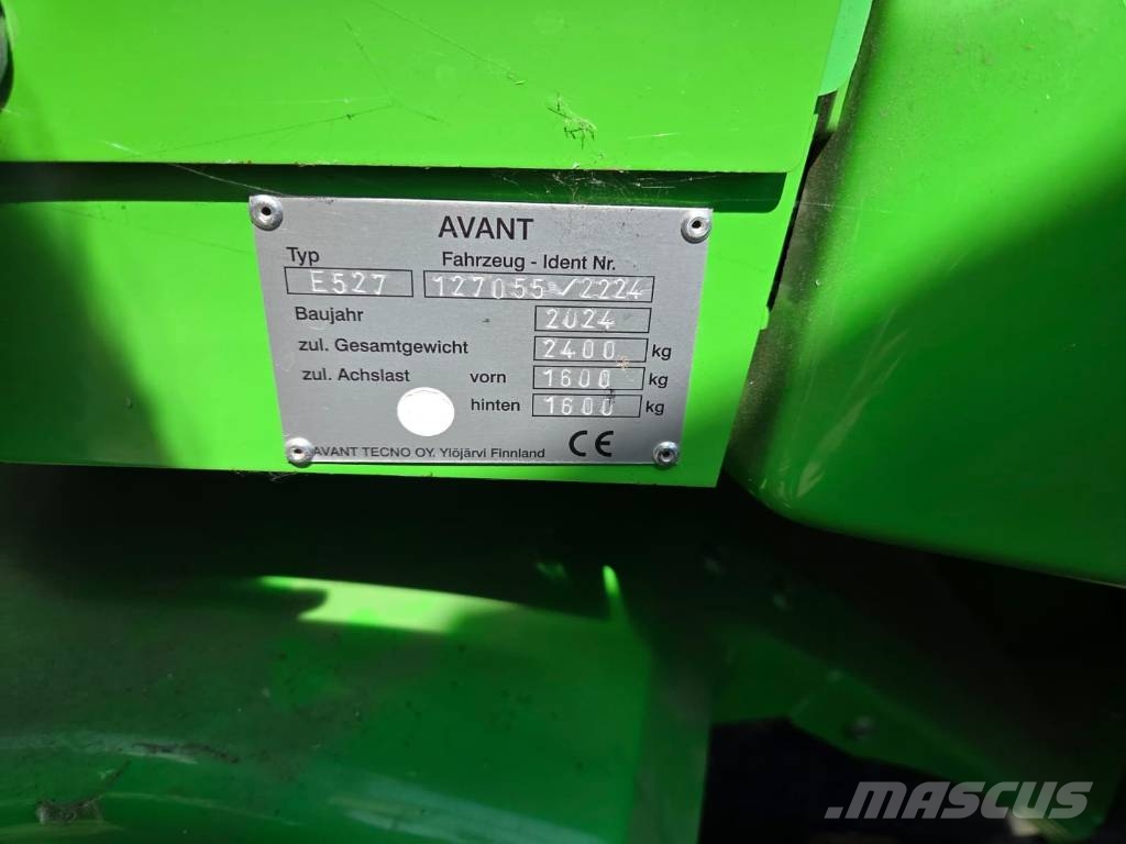 Avant E 527 Skid steer loaders