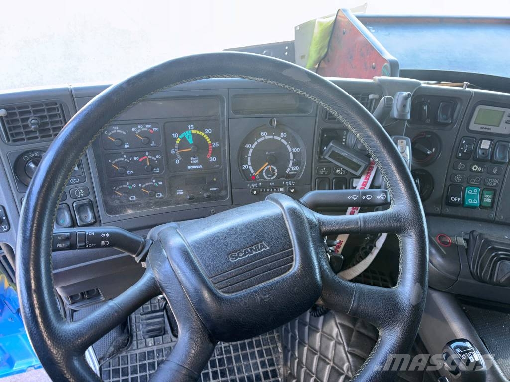 Scania 164 480 Manual GS-MEPPEL autószállító teherautó Camion porte engin