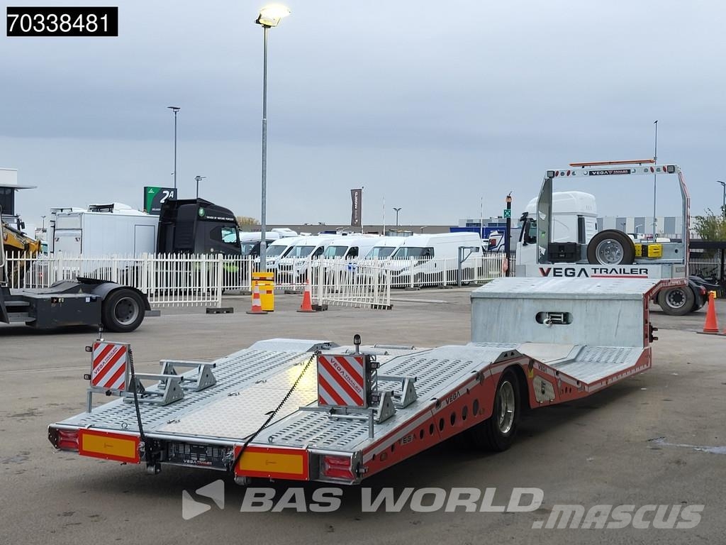 Vega Yan romork NEW SAF Trucktransporter Winch Galvaniz Autotransporter