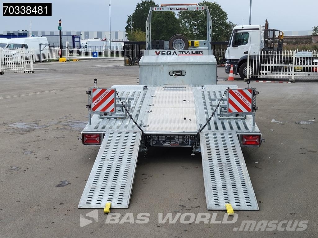 Vega Yan romork NEW SAF Trucktransporter Winch Galvaniz Autotransporter